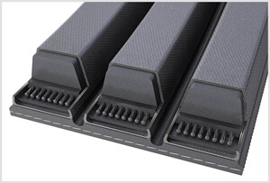 Многоручьевые ремни 3V