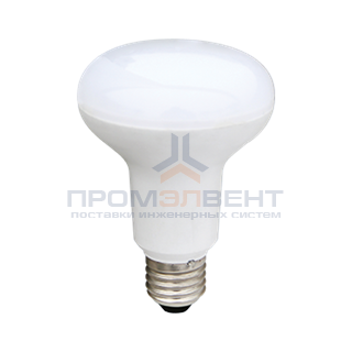 Ecola Reflector R80   LED Premium 12,0W  220V E27 2800K (композит) 125x80