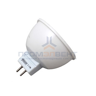 Лампа Gauss LED Elementary MR16 GU5.3 5W 4100K 1/10/100
