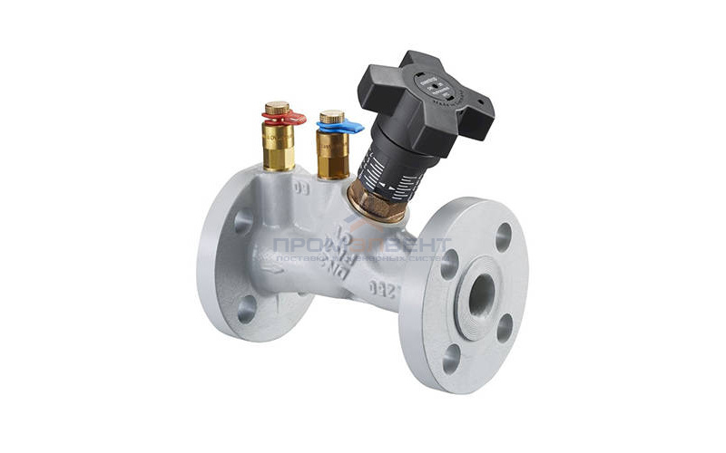 Вентиль регулирующий Oventrop Hydrocontrol VFC (16 бар) - Ду100 (с фланцами по ANSI)