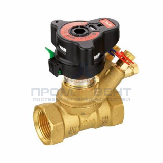 Клапан балансировочный Danfoss ASV-BD - 1"1/4 (ВР/ВР, PN20, Tmax 120°C, 2 изм.ниппеля и шар.кран)