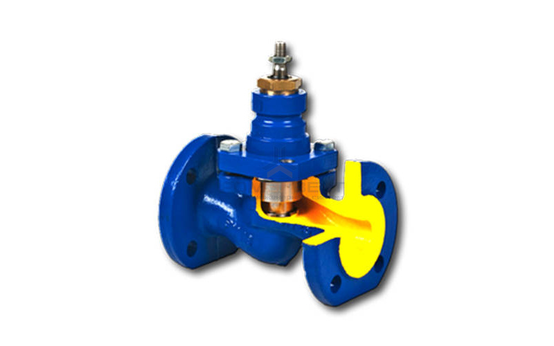 Клапан регулирующий Zetkama 227A - Ду65 (Ф/Ф, PN16, Tmax-200°C, серый чугун, исполнение №91)