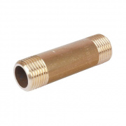 Удлинитель резьбовой STOUT - 3/4" длина 325 мм (НР/НР, латунь без покрытия)