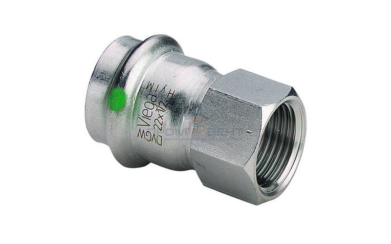 Переход на внутреннюю резьбу Viega Sanpress Inox 2312 - 22 x 1