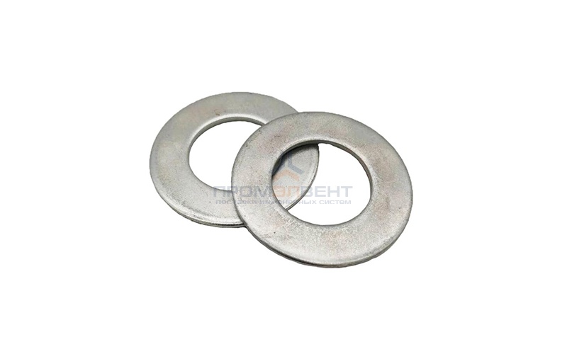 Шайба оцинкованная плоская