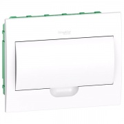 Бокс встраиваемый Schneider Electric Easy9 на 12 модулей с белой дверью с клемниками N+PE